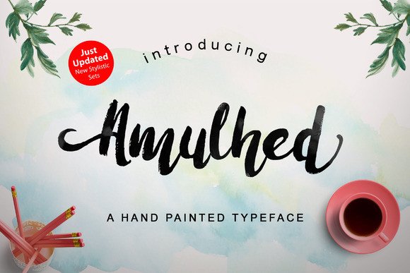 Amulhed Brush Font: Elevate Digital Campaigns