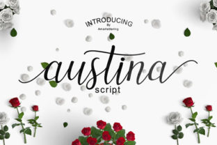 Austina Font: Fresh Handlettering for Digital Design