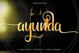 Ayunda Font: Adding Handwritten Charm to Your Brand