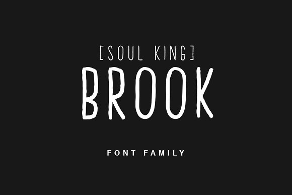 Brook Font: A Handcrafted Typeface for Editorial Design