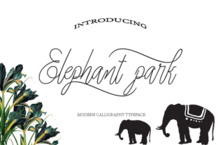 Elevate Editorial Design with Elephant Park Font