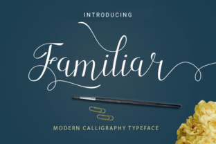 Familiar Font: A Handwritten Typeface for Organic Branding