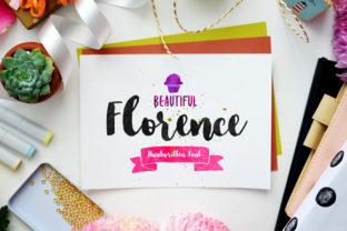 Florence Font: A Brush Script for Editorial Design