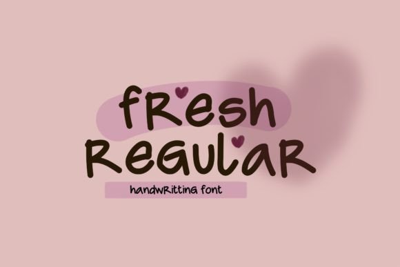 Fresh Regular Font: Authentic Handwriting for Digital Campaigns