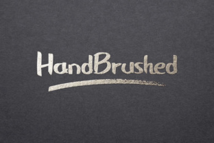 Handbrushed Font: Authentic Script for Handmade Products