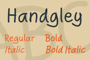 Handgley Font: Elevating Digital Marketing Visuals