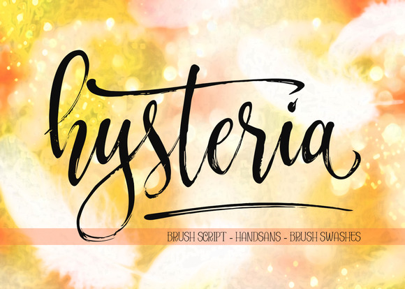 Hysteria Font: Elegant Script for Business Branding