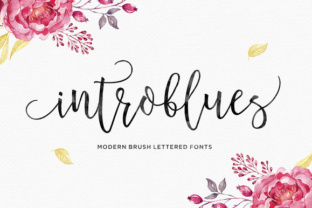 Introblues Font: Modern Script for Digital Branding