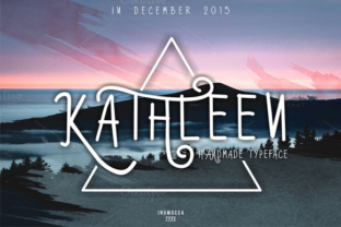 Kathleen Font: A Modern Vintage Typeface for Editorial Design