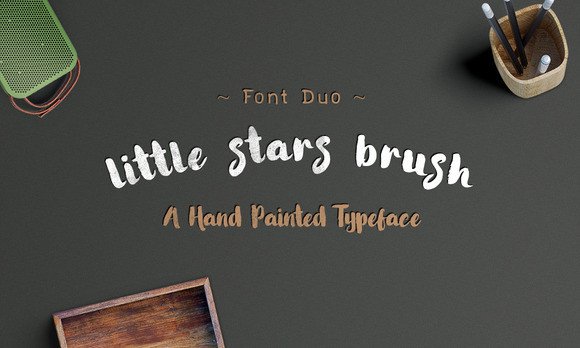 Little Stars Brush Font: A Review for Editorial Design