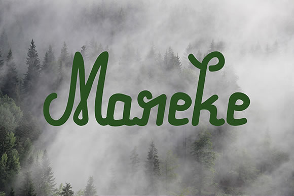 Mareke Font: A Refined Script for Editorial Design