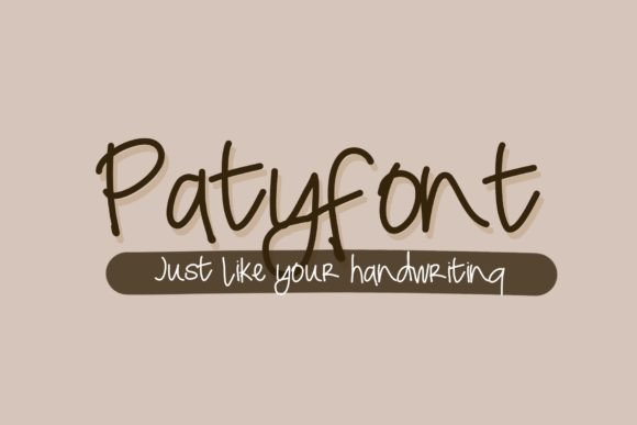 Paty Font: A Casual Typeface for Campaign Visuals