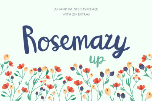 RosemaryUP Font: Handwritten Charm for Small Business Branding