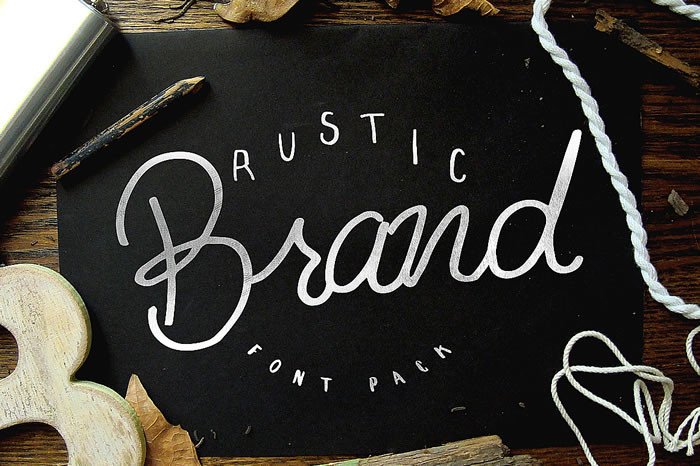 Rustic Brand: A Designer’s Take on This Script Font