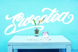 Sweetea Font: Warm Script Typography for Web Design