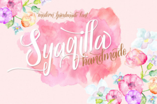 Syaqilla Handmade Font: Elevating Small Business Branding